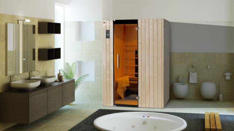 Weka Infrarot Kabine Tanilla Gr. 2 inkl. Linienstrahler Weka Infrarot Kabine Tanilla Gr. 2 inkl. Linienstrahler von Weka