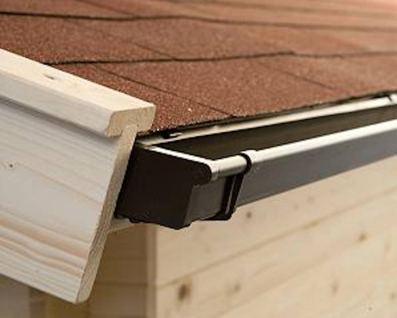 Weka Kastenrinnen-Set-für Flach- und Pultdächer bis 400 cm (Gr. 3) von Weka