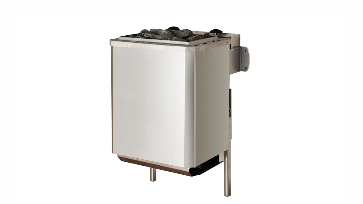 Weka Saunaofen-Set 10 inkl. 5,4 kW Kompakt-Ofen, Saunasteine, integrierte Steuerung von Weka