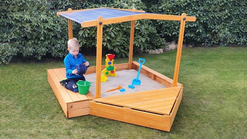 Weka Tabaluga Sandkasten Arktos 168,5 x 210 cm von Weka