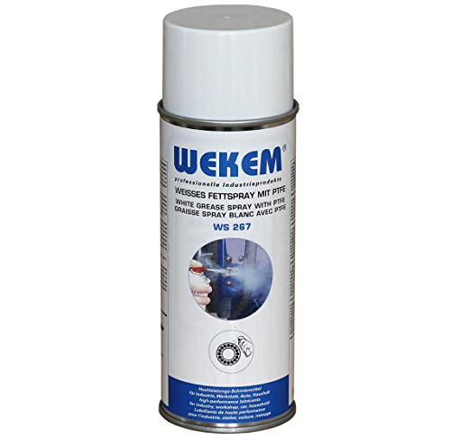 1x 400ml Wekem Weisses Fett-Spray WS267 von Wekem