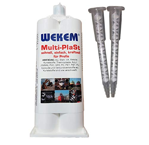 1x 56g Wekem Multi-Plast 2k Kleber 2 K Klebstoff WS364 von Wekem