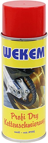 3x 400ml Wekem Kettenspray Kettenfett PTFE Teflon WS667 von Wekem