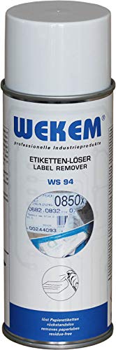 Wekem WS-94-400 Etikettenlöser, 400ml von Wekem
