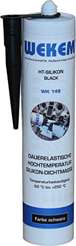 WEKEM Hochtemperatursilikon schwarz 310 ml von Wekem