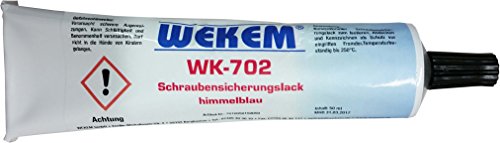 Wekem Schraubensicherungslack blau 1018 50 ml von Wekem