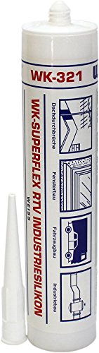 WEKEM WK 321 SUPERFLEX RTV-Industriesilikon weiß 310 ml von Wekem