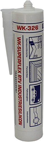 WEKEM WK 326 SUPERFLEX RTV-Industriesilikon transparent 310 ml von Wekem