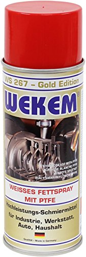 Wekem WS-267-400 Weißes Fettspray 400 ml von Wekem