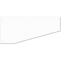 Wekre Trennstreifen Trapez weiß, 190 g/qm Karton, 100 St. Wekre Trennstreifen Trapez weiß, 190 g/qm Karton, 100 St. von Wekre