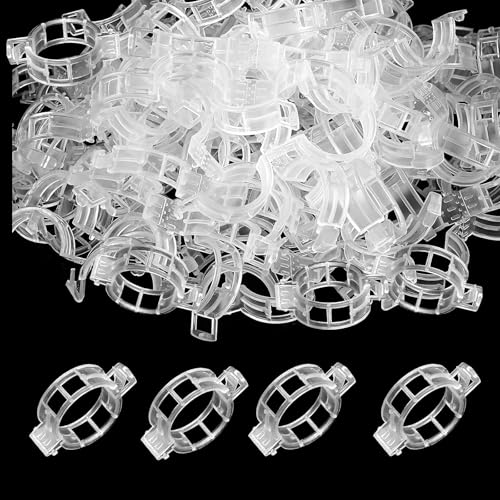 Wekuw Kunststoffklammern für Pflanzen, 300 Stück Pflanzenclips Tomaten Clips Pflanzenstützclip Pflanzen Befestigungsklammern Rankhilfe für Tomaten, Gurken, Blumen, Paprika und andere Rankpflanzen Wekuw Kunststoffklammern für Pflanzen, 300 Stück Pflanzenclips Tomaten Clips Pflanzenstützclip Pflanzen Befestigungsklammern Rankhilfe für Tomaten, Gurken, Blumen, Paprika und andere Rankpflanzen von Wekuw