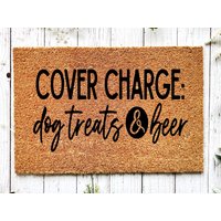 Lustige Hunde-Türmatte, Coir-Türmatte, Willkommensmatte, Lustige Hundegeschenke, Neues Zuhause Geschenk, Hundeliebhaber Outdoor-Türmatte von WelcomeIshDoormats