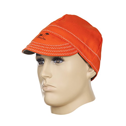 Schweißermütze Gewebe, feuerfest, 62 cm, orange Schweißermütze Gewebe, feuerfest, 62 cm, orange von Weldas