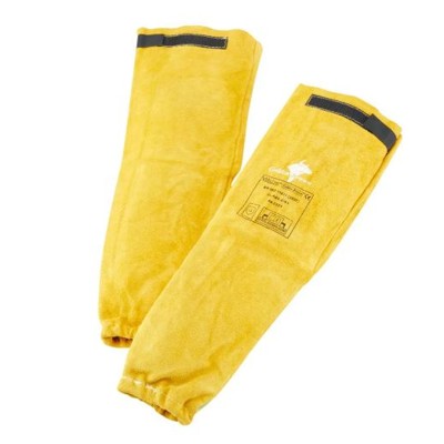 Ärmelschoner Spaltleder 53cm Golden Brown von Weldas