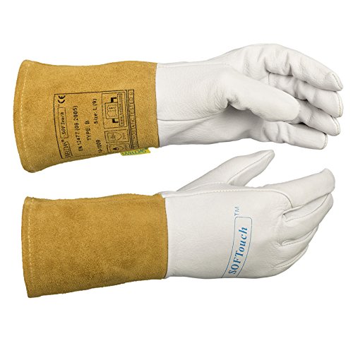 WELDAS SOFTouch, WIG Schwei?handschuhe 10-1009, leicht, sehr weich, alle Gr??en (9 (L) von Weldas