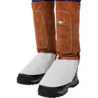 Weldas Gamaschen Lava Brown L.ca. 36 cm braun Rindspaltleder von Weldas