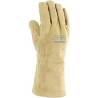 Weldas Schweißerhandschuhe Bucktan Gr.XXL (10,5) gelb Leder EN388,EN12477,EN1149-2 5PA von Weldas