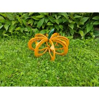 Kürbis Aus Hufeisen Für Den Garten Oder Eingangsbereich Orange, Einzigartig Und Perfekt Herbst von WeldedShop