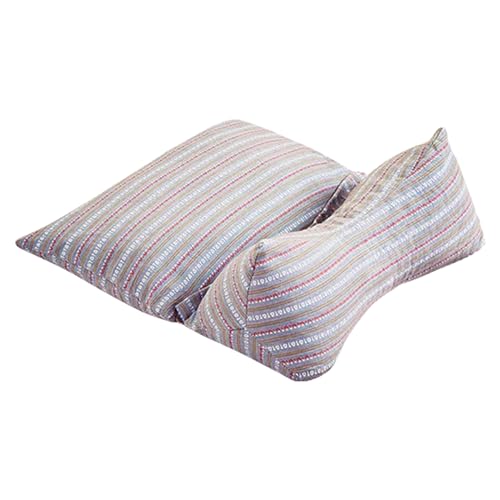 Weldphur Buchweizen Nackenkissen - Buchweizenschalen Nackenstützkissen | Abnehmbarer Bezug Halswirbelstützkissen Unisex Sofa Bett Büro Auto Flugreisen Weldphur Buchweizen Nackenkissen - Buchweizenschalen Nackenstützkissen | Abnehmbarer Bezug Halswirbelstützkissen Unisex Sofa Bett Büro Auto Flugreisen von Weldphur