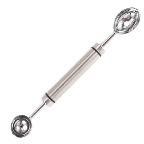 Weldphur Fruchtausstecher Und Kugelformer - Edelstahl Doppelköpfige Schnitzmesser Wassermelone Honigmelone Ausstecher | Cantaloupe Eiscreme Sorbet Dessert Kugelformer,Tomaten Weldphur Fruchtausstecher Und Kugelformer - Edelstahl Doppelköpfige Schnitzmesser Wassermelone Honigmelone Ausstecher | Cantaloupe Eiscreme Sorbet Dessert Kugelformer,Tomaten von Weldphur