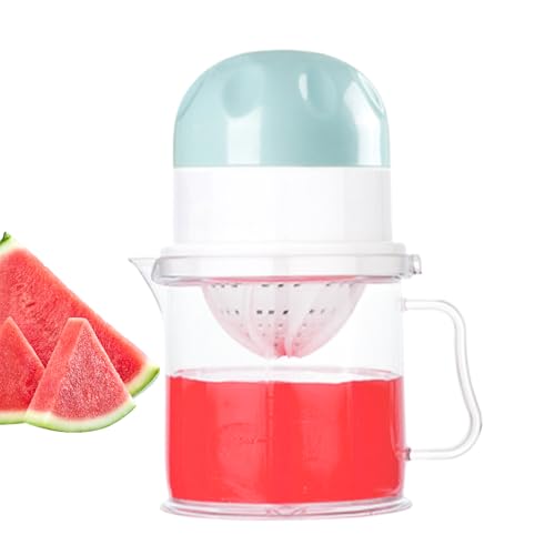 Weldphur Manuelle Zitruspresse - 450ml Kleine Manuelle Zitronenpresse - Press Entsafter Küchenhelfer - Für Haushalt Studentenwohnung Camping Restaurant Frühstück Fitness Picknick Reisen von Weldphur