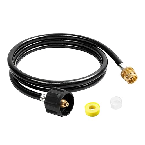 Weldphur -Schlauchadapter | Gasleitung | 1,8 m Adapterteile Anschlüsse für Garten Grill Campingkocher Heizgerät Gartenbrenner Weldphur -Schlauchadapter | Gasleitung | 1,8 m Adapterteile Anschlüsse für Garten Grill Campingkocher Heizgerät Gartenbrenner von Weldphur