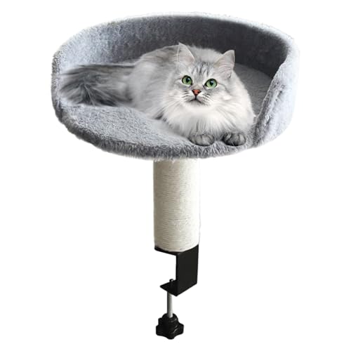 Weldphur Schreibtischmontiertes Katzenbett Entfernbar, Katzenbett Für Schreibtisch Befestigung, Weiches Nest Katzenzubehör Für Wohnzimmer Zuhause Katzenapartment Weldphur Schreibtischmontiertes Katzenbett Entfernbar, Katzenbett Für Schreibtisch Befestigung, Weiches Nest Katzenzubehör Für Wohnzimmer Zuhause Katzenapartment von Weldphur