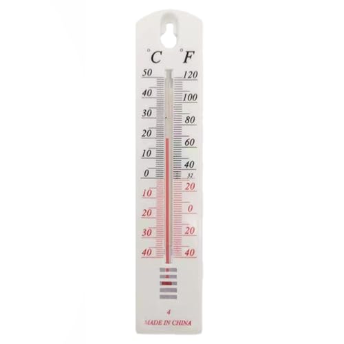 Weldphur Temperaturüberwachung | Wand-Innentemperaturmesser,Gartenwandtemperatur-Wettertemperaturmesser für Gewächshäuser, Büros, Lagerhäuser von Weldphur