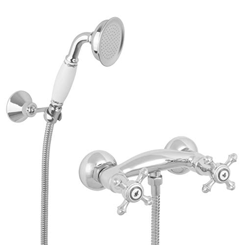 Welfenstein Nostalgie Duscharmatur DA-NV-N16 Handbrause-Set Kreuzgriff Retro Welfenstein Nostalgie Duscharmatur DA-NV-N16 Handbrause-Set Kreuzgriff Retro von Welfenstein