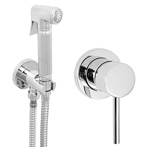 Welfenstein Unterputz Bidet Set BS04 Spraybrause Bidetbrause Intimdusche Hygienedusche von Welfenstein
