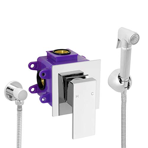 Welfenstein Unterputz Bidet Set BS17 Spraybrause Bidetbrause Intimdusche Hygienedusche von Welfenstein