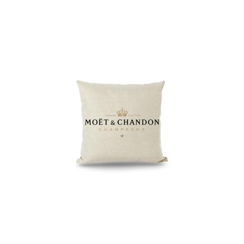 Welikekitchen Für Moët & Chandon Kissenhülle Kissenbezug 45cm x 45cm Kissen von Welikekitchen