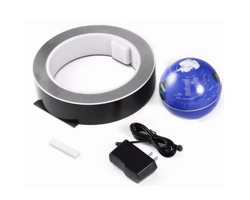 Welikera Globus Magnetisch Schwebende Globus, Levitation O Form LED Weltkarte Home Deko, Blue von Welikera