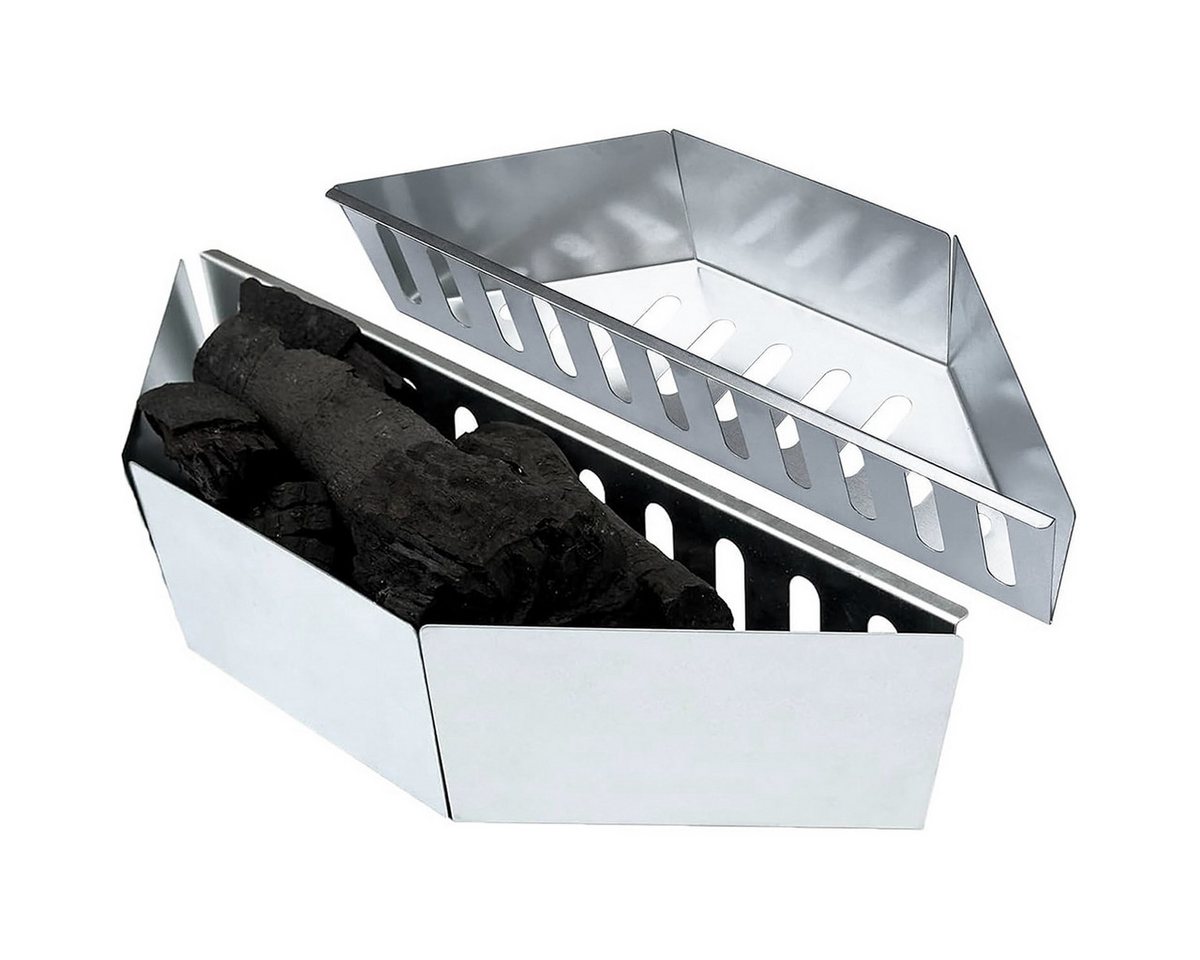 Welikera Holzkohlegrill Holzkohlekorb für Weber 57 cm Kugelgrills, Kohlekörbe & Schale von Welikera