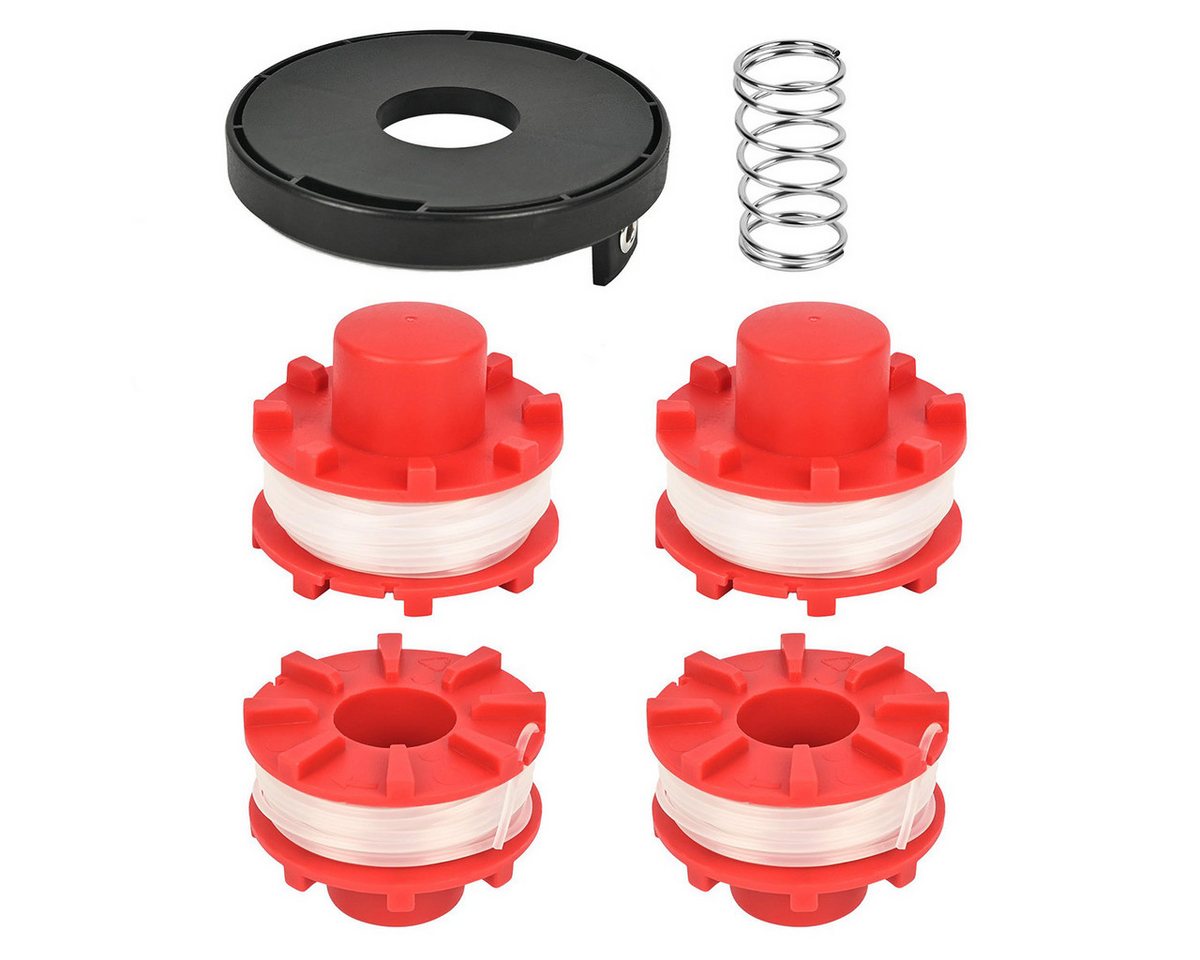 Welikera Rasentrimmer-Ersatzspule 4pcs Ersatzfadenspule für Einhell GE-CT36/30 Li E-Solo Rasentrimmer, 8 m Fadenlänge, Inklusive Ersatzabdeckung und Feder,3405096 Welikera Rasentrimmer-Ersatzspule 4pcs Ersatzfadenspule für Einhell GE-CT36/30 Li E-Solo Rasentrimmer, 8 m Fadenlänge, Inklusive Ersatzabdeckung und Feder,3405096 von Welikera
