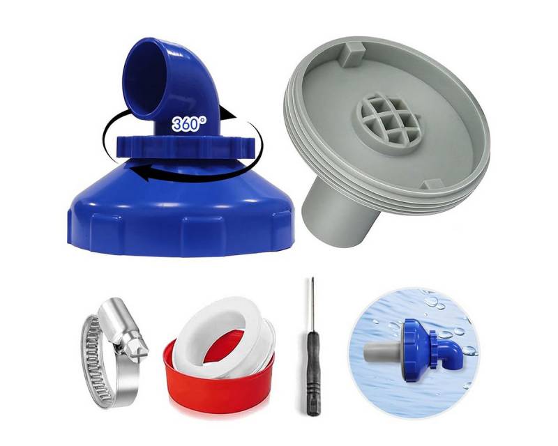 Welikera Skimmer Pool Einlaufdüse Drehbar 360°,Pool Düsen Set (Set), Intex Bestway Pool Zubehör von Welikera