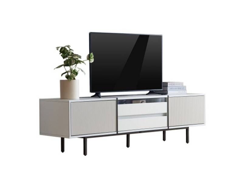 Welikera TV-Schrank TV-Schrank ausziehbaren Schubladen für Projektor, Lowboard Stauraum von Welikera