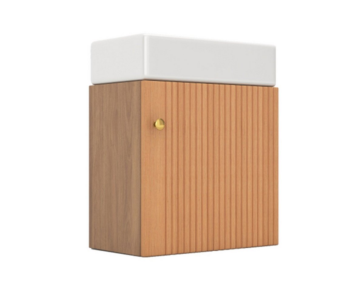 Welikera Waschbecken Badezimmermöbel Waschbecken mit Waschtischunterschrank hängend 46 cm Welikera Waschbecken Badezimmermöbel Waschbecken mit Waschtischunterschrank hängend 46 cm von Welikera