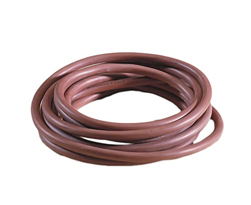Well Solutions 1m Silikonkabel 5 x2,5mm² für Saunaofen von 4 bis 9 kW | Querschnitt 2,5mm² 5-adrige Silikonleitung | Saunakabel | Hitzebeständig, optimal für den Einsatz in der Sauna | Preis pro lfm. von Well Solutions