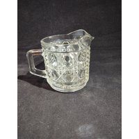 Vintage Federal Glas Windsor Milchkännchen in Klar Vintage Federal Glas Windsor Milchkännchen in Klar von WellKissMyGlass