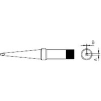 Weller - 4PTM8-1 Lötspitze Langform Spitzen-Größe 3.2 mm Inhalt 1 St. von Weller