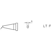 Weller - LT-4X Lötspitze Rundform, gebogen Spitzen-Größe 1.2 mm Inhalt 1 St. von Weller