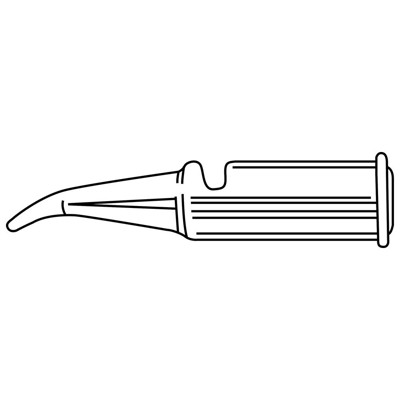 Lötspitze für Pyropen, 1,0mm, Nadelform, 30° gebogen von Weller