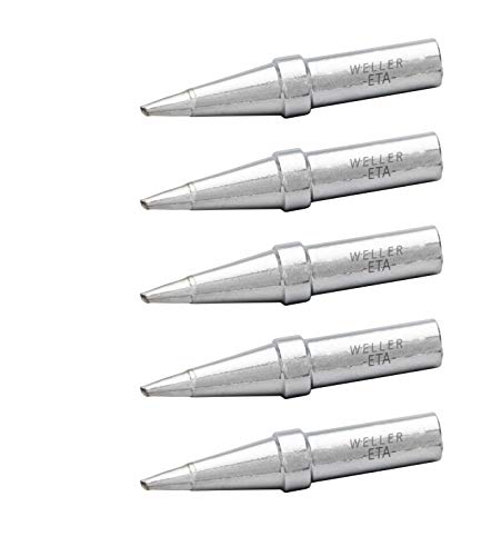 Original Weller WE1010 Lötspitzen-Set (ETA-5), Schraubendreher, 1,6 mm, 5 Stück von Weller