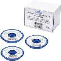 Weller - T0051402999 Lötzinn, bleifrei Sn0,6Cu0,05Ni 21 g 0.30 mm, 0.50 mm, 0.80 mm von Weller