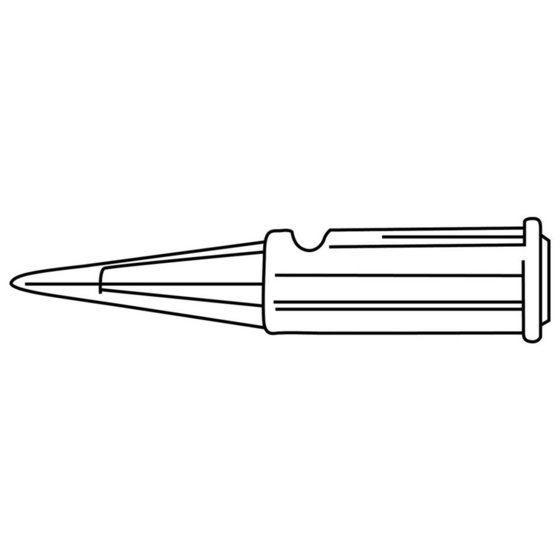 Weller® - Lötspitze für Pyropen, 0,5mm, Nadelform, extra schlank von Weller