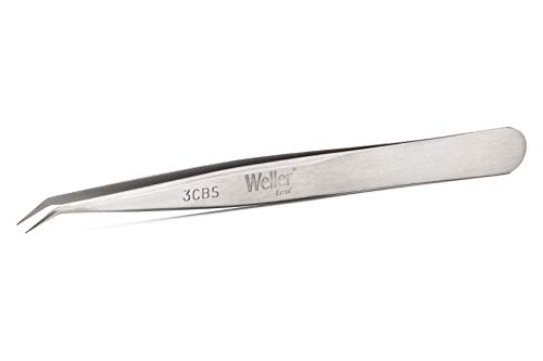 Weller Erem 3CBS Präzisionspinzette Abgewinkelt 40°, Mit Feinen Spitzen, Für Präzisionsarbeiten Wie z.B. Bestückungsaufgaben 110 mm Weller Erem 3CBS Präzisionspinzette Abgewinkelt 40°, Mit Feinen Spitzen, Für Präzisionsarbeiten Wie z.B. Bestückungsaufgaben 110 mm von Apex Tool Group