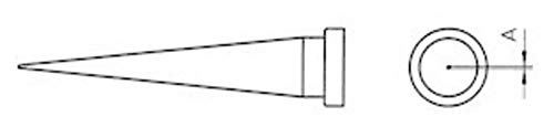 Weller LT-1L Lötkolben-Spitze lang, konisch, Größe der Lötspitze 0,2 mm, Lieferumfang: 1 Stück Weller LT-1L Lötkolben-Spitze lang, konisch, Größe der Lötspitze 0,2 mm, Lieferumfang: 1 Stück von Weller