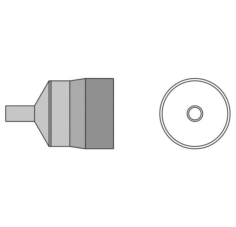 Weller Lötfitting Weller T0058768743 Heißluftdüse Heißluftdüsen Inhalt 1 St., (T0058768743) von Weller