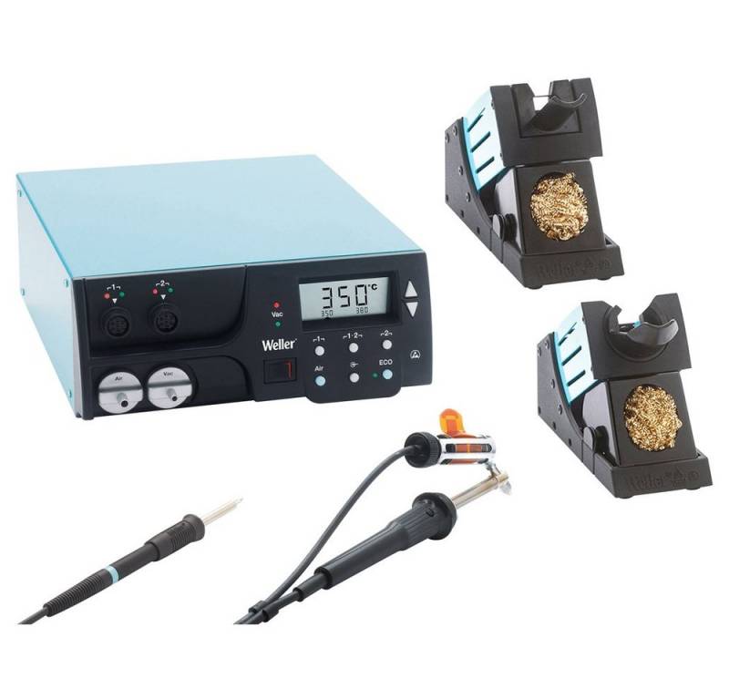 Weller Lötkolben Weller WR 2002 Löt-/Entlötstation digital 250 W, 300 W 50 - 550 °C ink von Weller